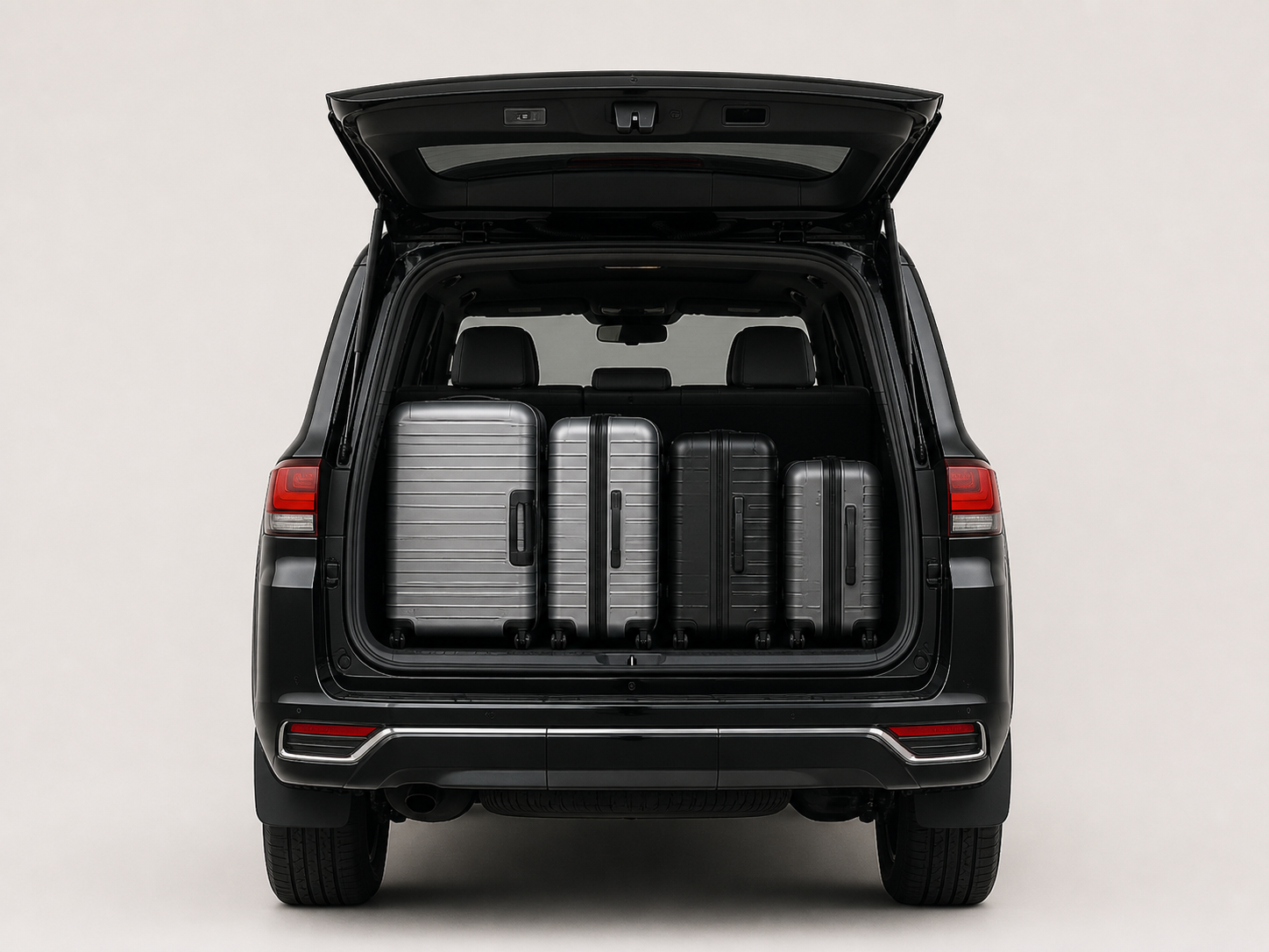 Toyota Land Cruiser LC300 ZX luggage capacity